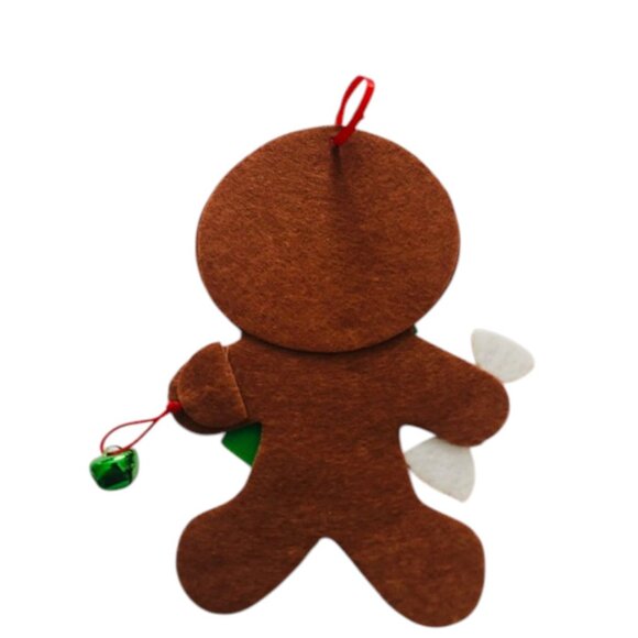 Hand Made Christmas Photo Frame Character Ornaments Set of 3 - Picture 5 of 7